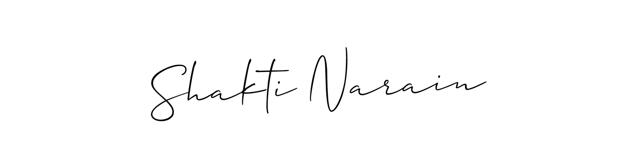 How to Draw Shakti Narain signature style? Allison_Script is a latest design signature styles for name Shakti Narain. Shakti Narain signature style 2 images and pictures png