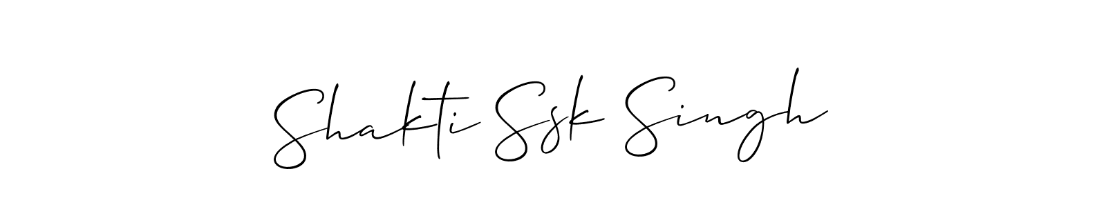 Make a short Shakti Ssk Singh signature style. Manage your documents anywhere anytime using Allison_Script. Create and add eSignatures, submit forms, share and send files easily. Shakti Ssk Singh signature style 2 images and pictures png