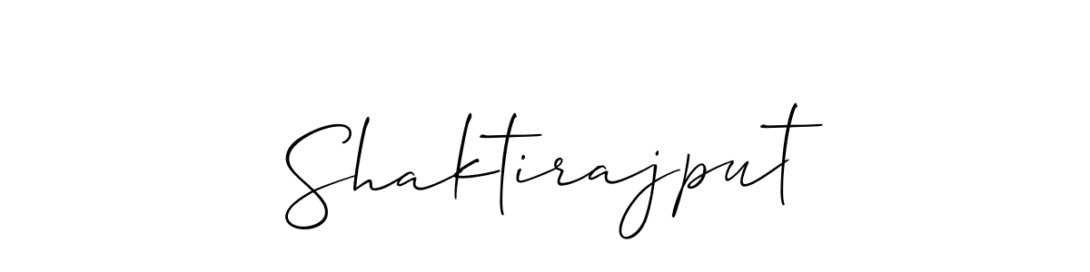 Similarly Allison_Script is the best handwritten signature design. Signature creator online .You can use it as an online autograph creator for name Shaktirajput. Shaktirajput signature style 2 images and pictures png