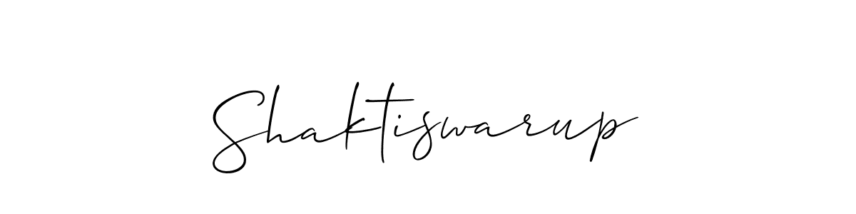 Use a signature maker to create a handwritten signature online. With this signature software, you can design (Allison_Script) your own signature for name Shaktiswarup. Shaktiswarup signature style 2 images and pictures png