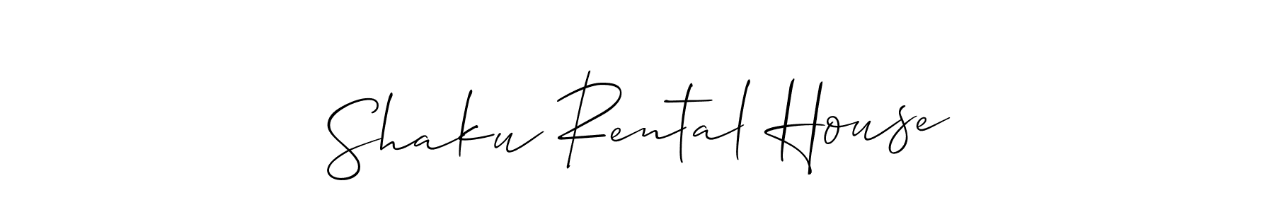 See photos of Shaku Rental House official signature by Spectra . Check more albums & portfolios. Read reviews & check more about Allison_Script font. Shaku Rental House signature style 2 images and pictures png