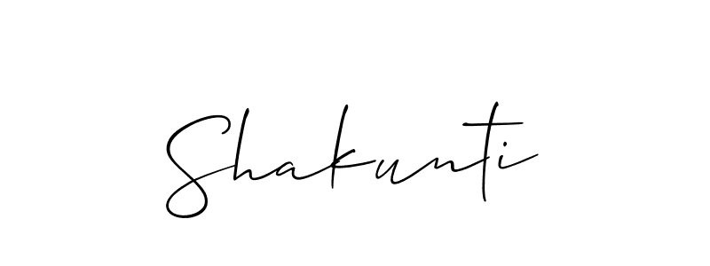 Make a beautiful signature design for name Shakunti. Use this online signature maker to create a handwritten signature for free. Shakunti signature style 2 images and pictures png