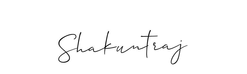 How to Draw Shakuntraj signature style? Allison_Script is a latest design signature styles for name Shakuntraj. Shakuntraj signature style 2 images and pictures png