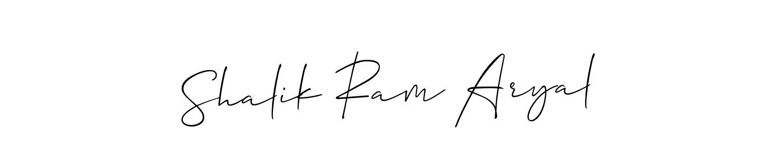 Here are the top 10 professional signature styles for the name Shalik Ram Aryal. These are the best autograph styles you can use for your name. Shalik Ram Aryal signature style 2 images and pictures png