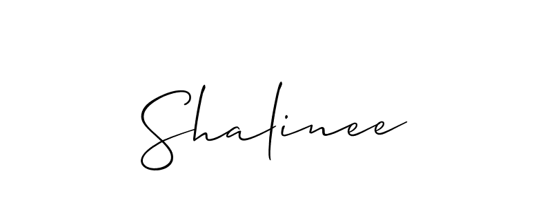 You should practise on your own different ways (Allison_Script) to write your name (Shalinee) in signature. don't let someone else do it for you. Shalinee signature style 2 images and pictures png