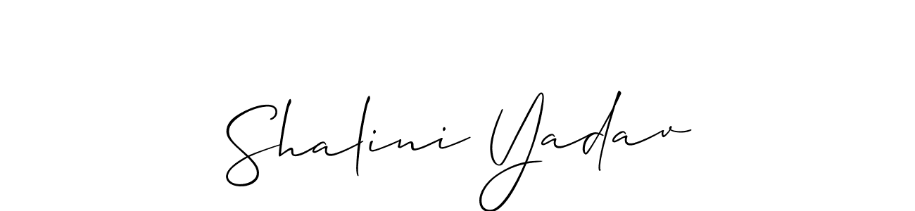 Best and Professional Signature Style for Shalini Yadav. Allison_Script Best Signature Style Collection. Shalini Yadav signature style 2 images and pictures png