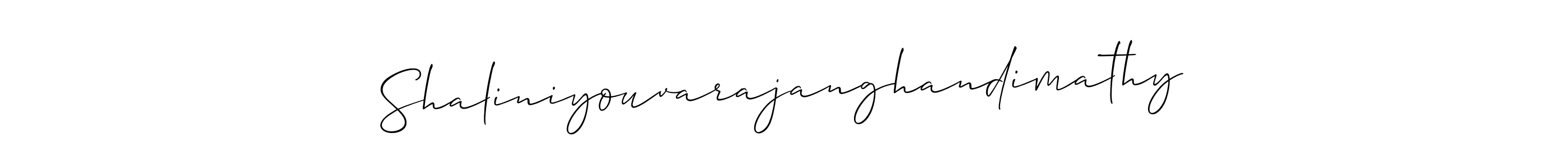 Once you've used our free online signature maker to create your best signature Allison_Script style, it's time to enjoy all of the benefits that Shaliniyouvarajanghandimathy name signing documents. Shaliniyouvarajanghandimathy signature style 2 images and pictures png