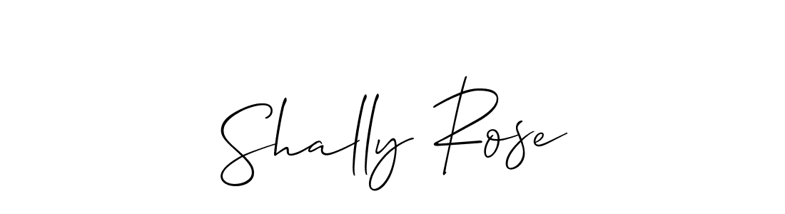 Best and Professional Signature Style for Shally Rose. Allison_Script Best Signature Style Collection. Shally Rose signature style 2 images and pictures png