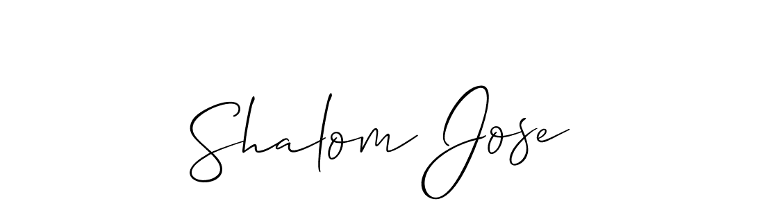 Once you've used our free online signature maker to create your best signature Allison_Script style, it's time to enjoy all of the benefits that Shalom Jose name signing documents. Shalom Jose signature style 2 images and pictures png