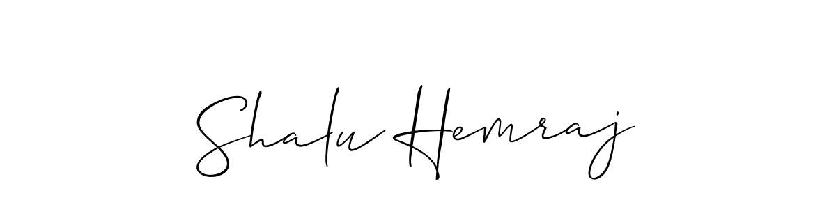 Check out images of Autograph of Shalu Hemraj name. Actor Shalu Hemraj Signature Style. Allison_Script is a professional sign style online. Shalu Hemraj signature style 2 images and pictures png