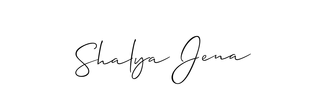 Best and Professional Signature Style for Shalya Jena. Allison_Script Best Signature Style Collection. Shalya Jena signature style 2 images and pictures png