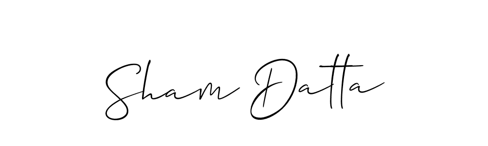 Make a beautiful signature design for name Sham Datta. Use this online signature maker to create a handwritten signature for free. Sham Datta signature style 2 images and pictures png