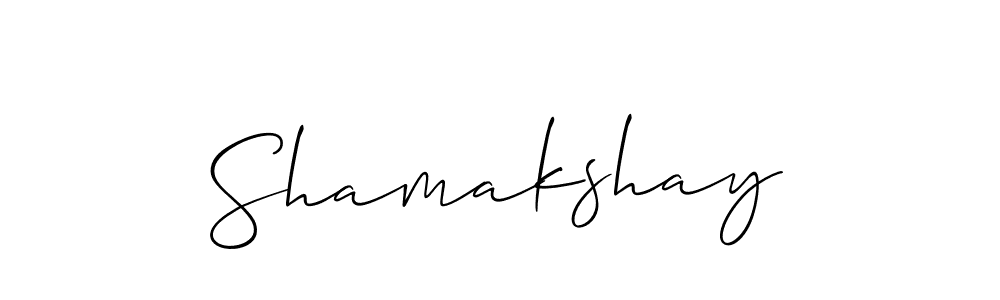 Once you've used our free online signature maker to create your best signature Allison_Script style, it's time to enjoy all of the benefits that Shamakshay name signing documents. Shamakshay signature style 2 images and pictures png