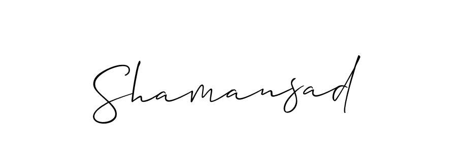 Here are the top 10 professional signature styles for the name Shamansad. These are the best autograph styles you can use for your name. Shamansad signature style 2 images and pictures png