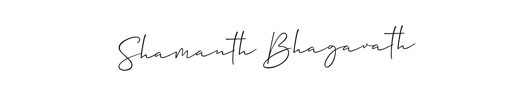 Best and Professional Signature Style for Shamanth Bhagavath. Allison_Script Best Signature Style Collection. Shamanth Bhagavath signature style 2 images and pictures png