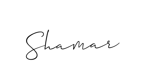 Also You can easily find your signature by using the search form. We will create Shamar name handwritten signature images for you free of cost using Allison_Script sign style. Shamar signature style 2 images and pictures png