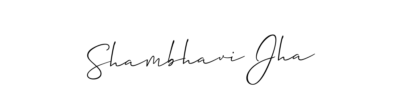 Here are the top 10 professional signature styles for the name Shambhavi Jha. These are the best autograph styles you can use for your name. Shambhavi Jha signature style 2 images and pictures png