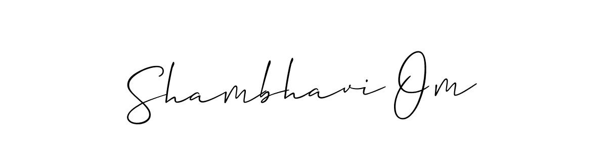 See photos of Shambhavi Om official signature by Spectra . Check more albums & portfolios. Read reviews & check more about Allison_Script font. Shambhavi Om signature style 2 images and pictures png