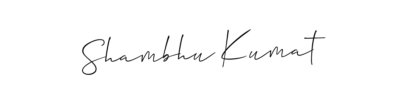 See photos of Shambhu Kumat official signature by Spectra . Check more albums & portfolios. Read reviews & check more about Allison_Script font. Shambhu Kumat signature style 2 images and pictures png