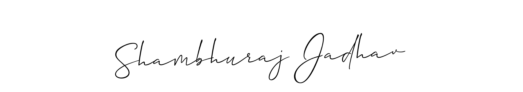 How to Draw Shambhuraj Jadhav signature style? Allison_Script is a latest design signature styles for name Shambhuraj Jadhav. Shambhuraj Jadhav signature style 2 images and pictures png