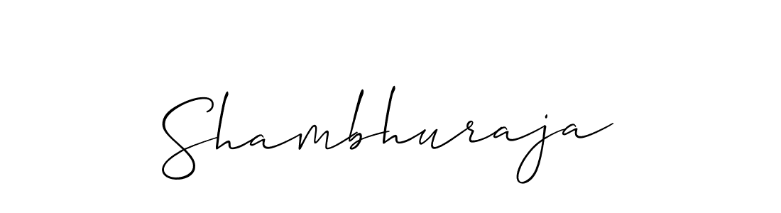 Make a short Shambhuraja signature style. Manage your documents anywhere anytime using Allison_Script. Create and add eSignatures, submit forms, share and send files easily. Shambhuraja signature style 2 images and pictures png