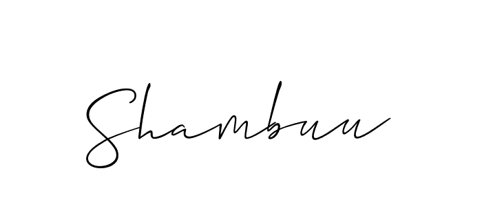 How to make Shambuu name signature. Use Allison_Script style for creating short signs online. This is the latest handwritten sign. Shambuu signature style 2 images and pictures png