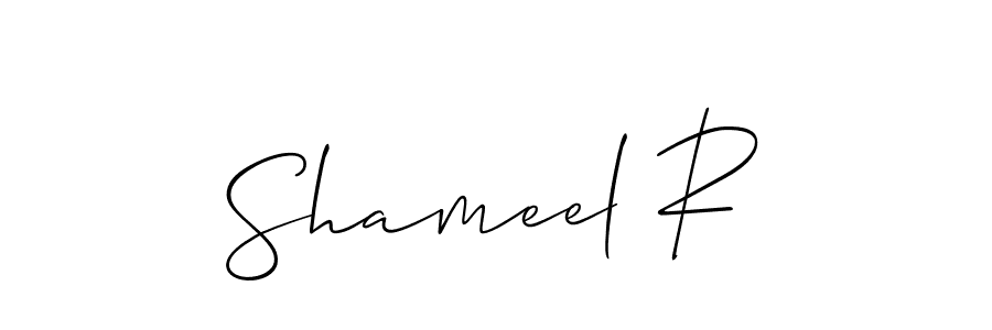 Here are the top 10 professional signature styles for the name Shameel R. These are the best autograph styles you can use for your name. Shameel R signature style 2 images and pictures png