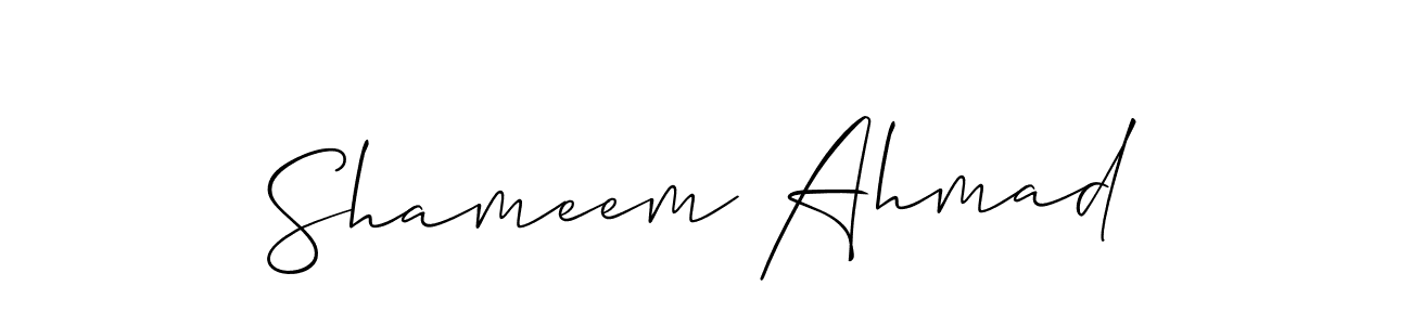 Make a beautiful signature design for name Shameem Ahmad. Use this online signature maker to create a handwritten signature for free. Shameem Ahmad signature style 2 images and pictures png