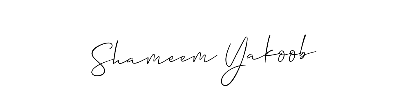 This is the best signature style for the Shameem Yakoob name. Also you like these signature font (Allison_Script). Mix name signature. Shameem Yakoob signature style 2 images and pictures png