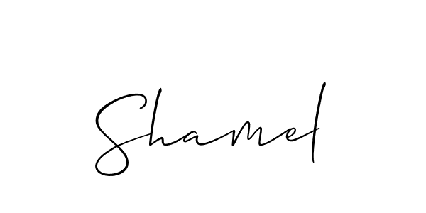 Check out images of Autograph of Shamel name. Actor Shamel Signature Style. Allison_Script is a professional sign style online. Shamel signature style 2 images and pictures png