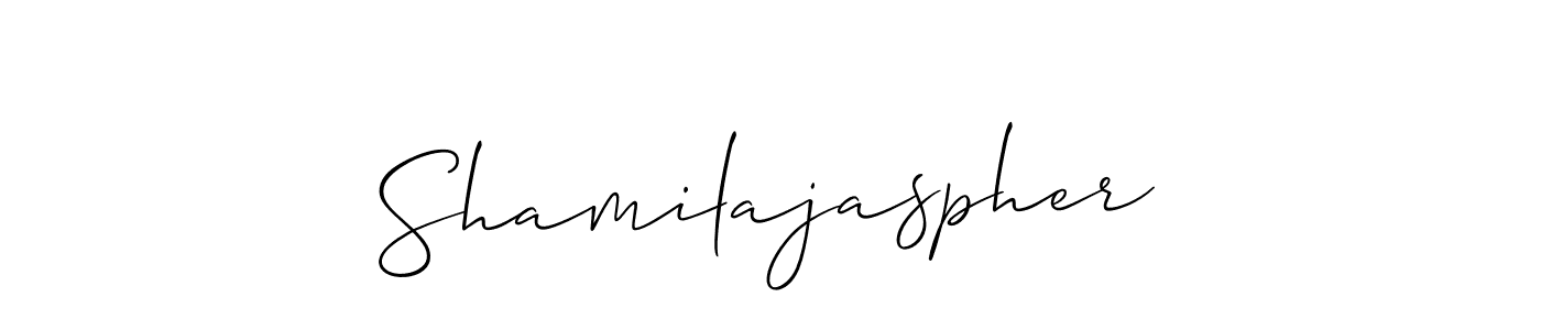 This is the best signature style for the Shamilajaspher name. Also you like these signature font (Allison_Script). Mix name signature. Shamilajaspher signature style 2 images and pictures png