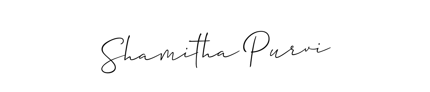 Here are the top 10 professional signature styles for the name Shamitha Purvi. These are the best autograph styles you can use for your name. Shamitha Purvi signature style 2 images and pictures png