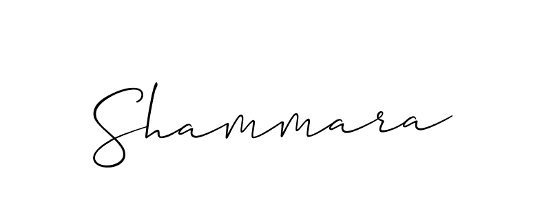 Allison_Script is a professional signature style that is perfect for those who want to add a touch of class to their signature. It is also a great choice for those who want to make their signature more unique. Get Shammara name to fancy signature for free. Shammara signature style 2 images and pictures png