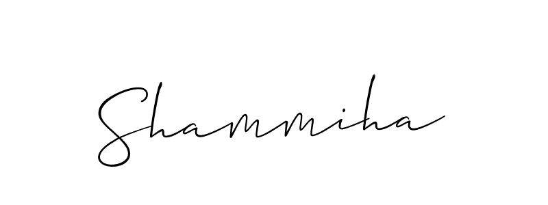 Once you've used our free online signature maker to create your best signature Allison_Script style, it's time to enjoy all of the benefits that Shammiha name signing documents. Shammiha signature style 2 images and pictures png