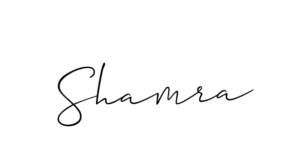 if you are searching for the best signature style for your name Shamra. so please give up your signature search. here we have designed multiple signature styles  using Allison_Script. Shamra signature style 2 images and pictures png