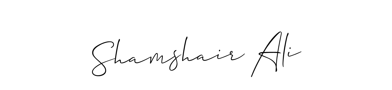 Once you've used our free online signature maker to create your best signature Allison_Script style, it's time to enjoy all of the benefits that Shamshair Ali name signing documents. Shamshair Ali signature style 2 images and pictures png