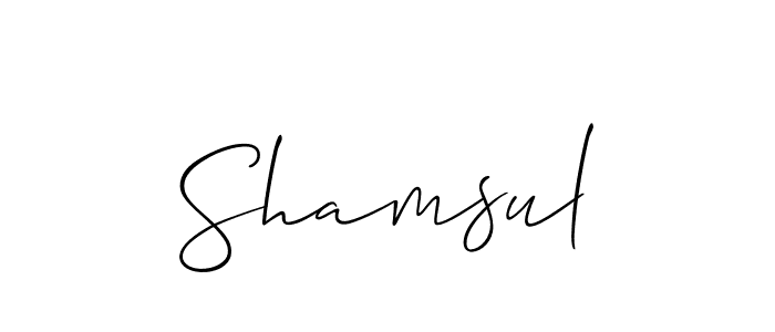 This is the best signature style for the Shamsul name. Also you like these signature font (Allison_Script). Mix name signature. Shamsul signature style 2 images and pictures png