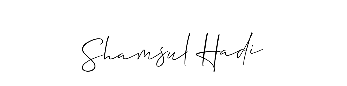 Here are the top 10 professional signature styles for the name Shamsul Hadi. These are the best autograph styles you can use for your name. Shamsul Hadi signature style 2 images and pictures png