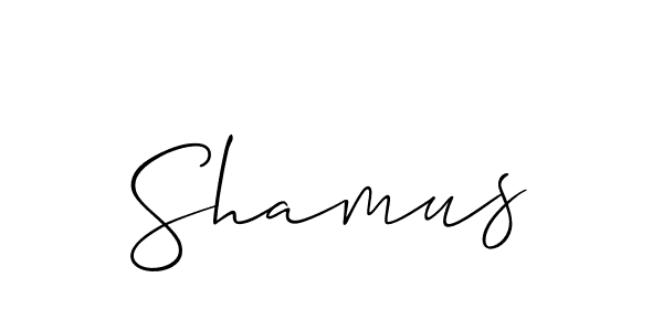 It looks lik you need a new signature style for name Shamus. Design unique handwritten (Allison_Script) signature with our free signature maker in just a few clicks. Shamus signature style 2 images and pictures png