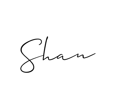 Also we have Shan name is the best signature style. Create professional handwritten signature collection using Allison_Script autograph style. Shan signature style 2 images and pictures png