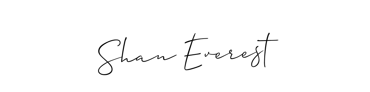 Once you've used our free online signature maker to create your best signature Allison_Script style, it's time to enjoy all of the benefits that Shan Everest name signing documents. Shan Everest signature style 2 images and pictures png