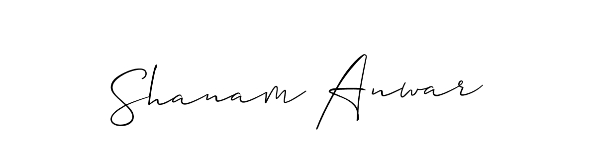 Similarly Allison_Script is the best handwritten signature design. Signature creator online .You can use it as an online autograph creator for name Shanam Anwar. Shanam Anwar signature style 2 images and pictures png