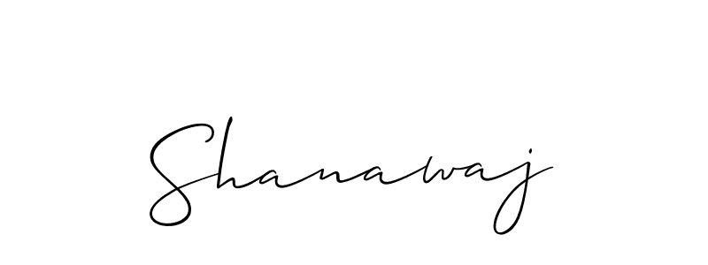 Shanawaj stylish signature style. Best Handwritten Sign (Allison_Script) for my name. Handwritten Signature Collection Ideas for my name Shanawaj. Shanawaj signature style 2 images and pictures png