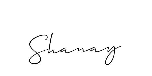 It looks lik you need a new signature style for name Shanay. Design unique handwritten (Allison_Script) signature with our free signature maker in just a few clicks. Shanay signature style 2 images and pictures png