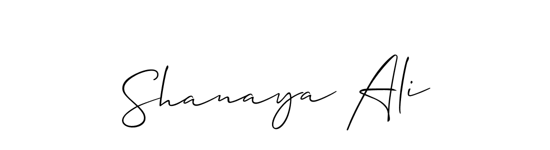 Once you've used our free online signature maker to create your best signature Allison_Script style, it's time to enjoy all of the benefits that Shanaya Ali name signing documents. Shanaya Ali signature style 2 images and pictures png