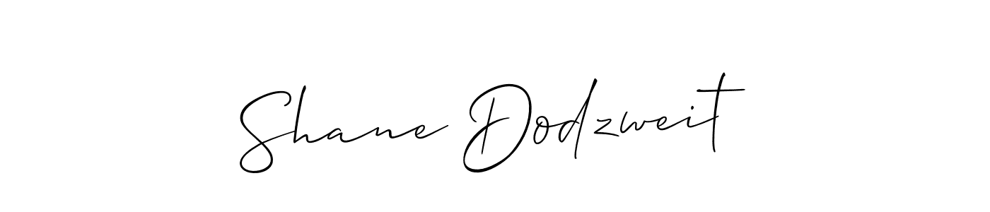 The best way (Allison_Script) to make a short signature is to pick only two or three words in your name. The name Shane Dodzweit include a total of six letters. For converting this name. Shane Dodzweit signature style 2 images and pictures png