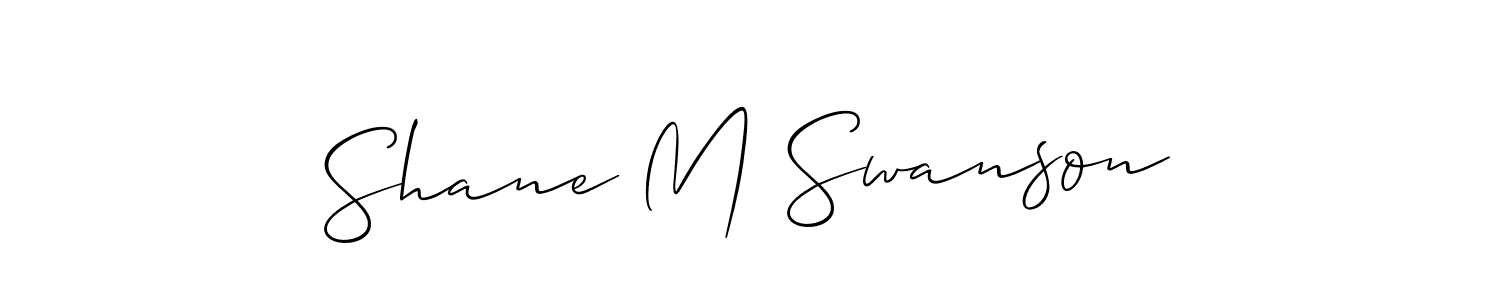 How to Draw Shane M Swanson signature style? Allison_Script is a latest design signature styles for name Shane M Swanson. Shane M Swanson signature style 2 images and pictures png