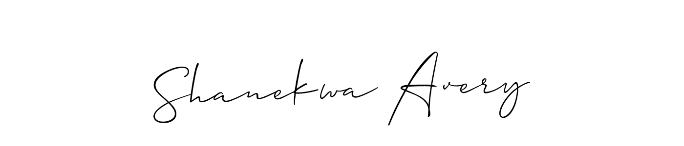 This is the best signature style for the Shanekwa Avery name. Also you like these signature font (Allison_Script). Mix name signature. Shanekwa Avery signature style 2 images and pictures png