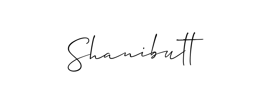 Best and Professional Signature Style for Shanibutt. Allison_Script Best Signature Style Collection. Shanibutt signature style 2 images and pictures png