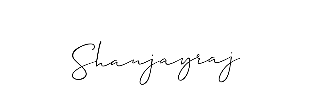 You can use this online signature creator to create a handwritten signature for the name Shanjayraj. This is the best online autograph maker. Shanjayraj signature style 2 images and pictures png